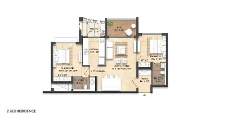 Well-equipped gymnasium